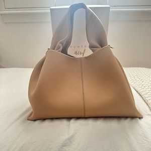 Polène número neuf bag in color beige